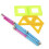 Geomag Geomag 530 Glitter Magnetic Construction Set (22-Piece) 4