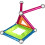 Geomag Geomag 530 Glitter Magnetic Construction Set (22-Piece) 9