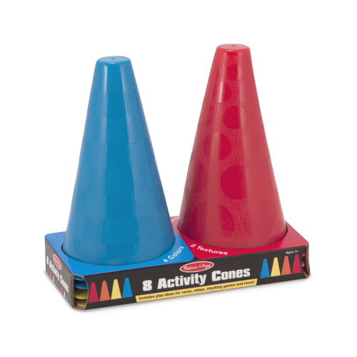 Melissa & Doug Melissa & Doug 8 Activity Cones - Set of 8 1