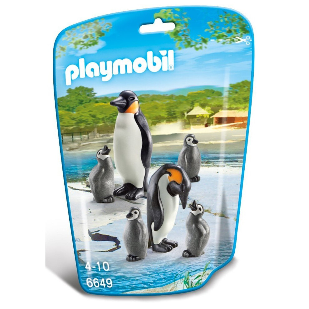 Playmobil 6649 City Life Penguin Family(Multi-color)