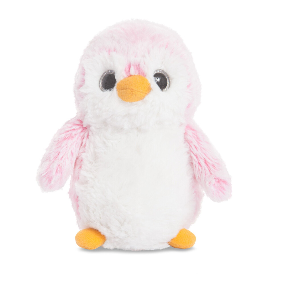 Aurora World Pompom Penguin Plush Toy (Pink)