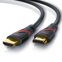 CSL - 7.5m UHD HDMI 2.0b Cable | 4K @ 60Hz / 2160p / 4:4:4 (High Speed) with Ethernet | ARC and CEC | Deep Color | fully HDCP compliant/HD Ready /...