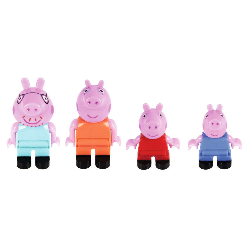 Big peppa pig cheap peppas house building sets