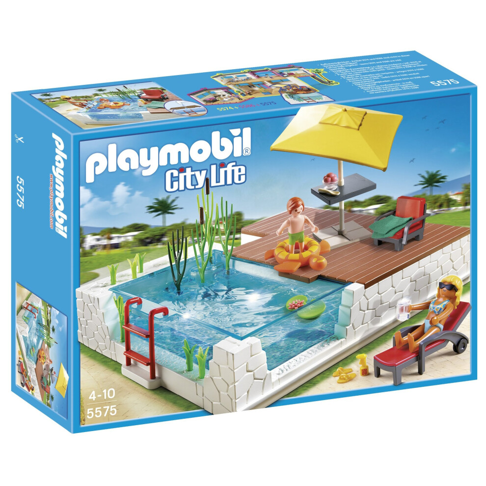 Playmobil clearance paddling pool