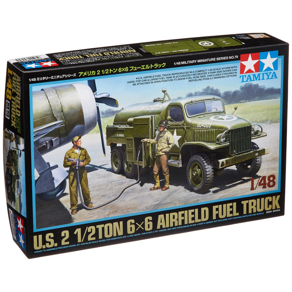 Tamiya 1: 48Â 300032579Â âÂ US WWII 2.5Â to 6Â x 6Â Field Tankw