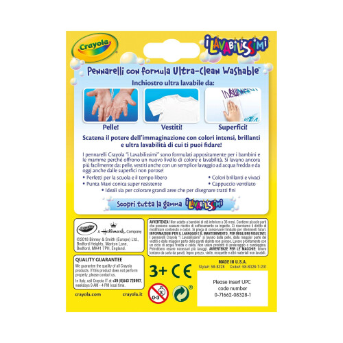 Crayola Crayola 58-8328-E-000 Ultra-Clean Waschmarker 1