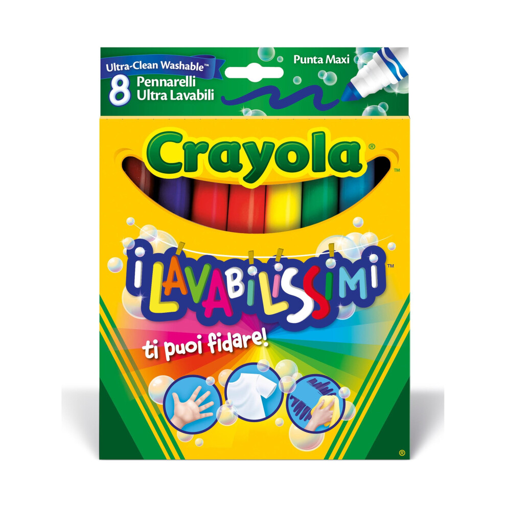 Crayola 588328E000 Ultraclean Washable Markers