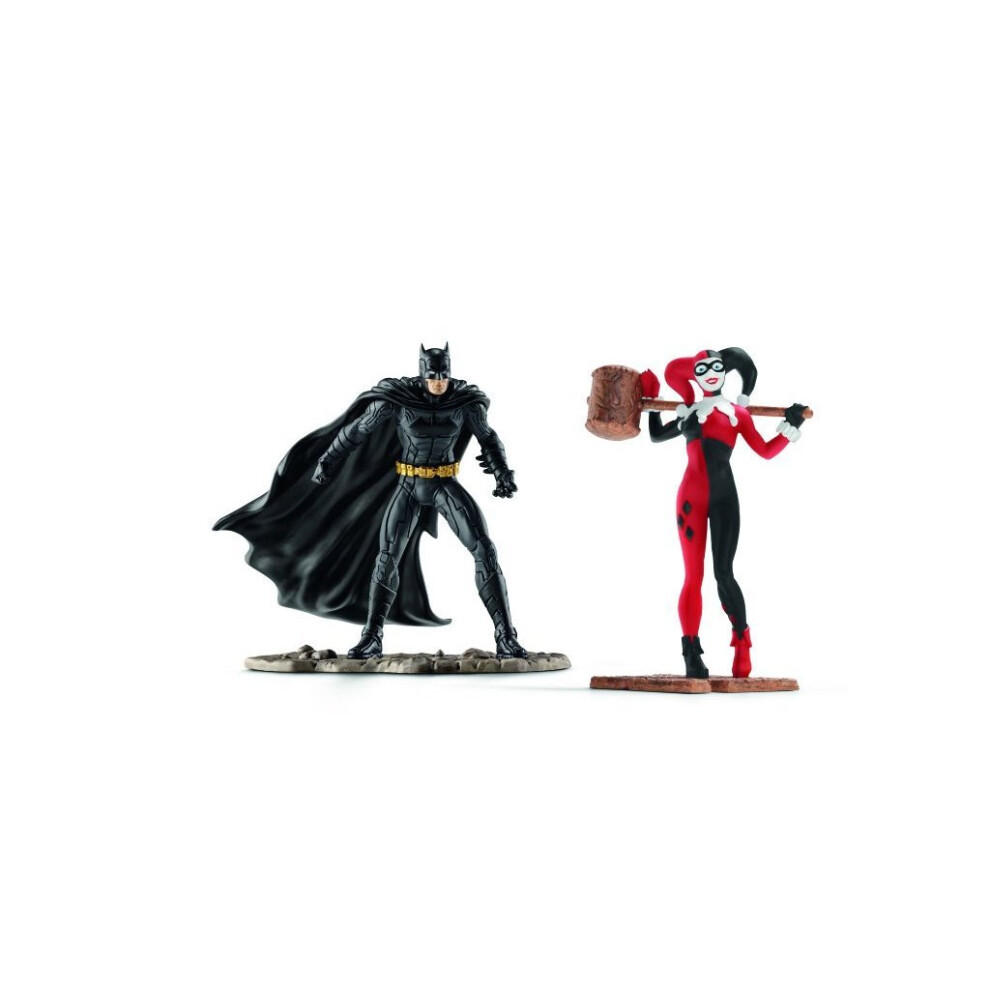 Schleich Dc Comics Batman Vs. Harley Quinn Scenery Pack