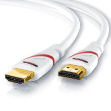 CSL - 5m UHD HDMI 2.0b Cable | 4K @ 60Hz / 2160p / 4:4:4 (High Speed) with Ethernet | ARC and CEC | Deep Color | fully HDCP compliant/HD Ready / 3D...