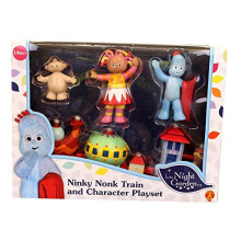 In The Night Garden Ninky Nonk Train & Characters Playset with Igglepiggle, Upsy Daisy & Makka Pakka (S435510)