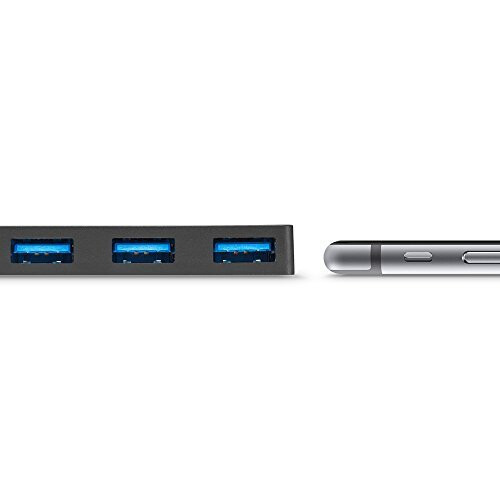 Anker Anker 4-Port USB 3.0 Ultra Slim Data Hub for Mac, PC, USB Flash Drives and Other Devices 1