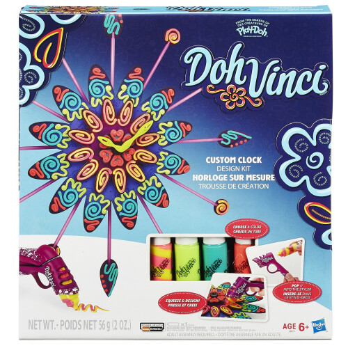 Play-Doh Play-Doh DohVinci Custom Clock Design Kit 1
