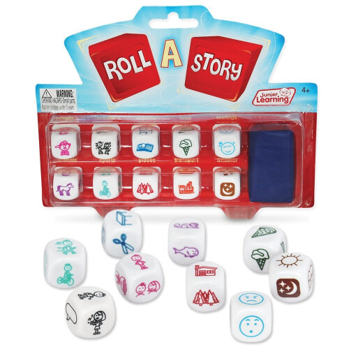Junior Learning Roll A Story Tärningsspel