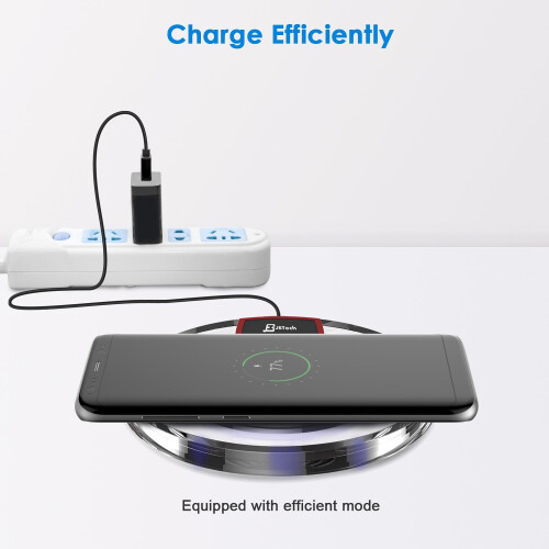 JETech Universal Wireless Qi Phone Charging Pad 1
