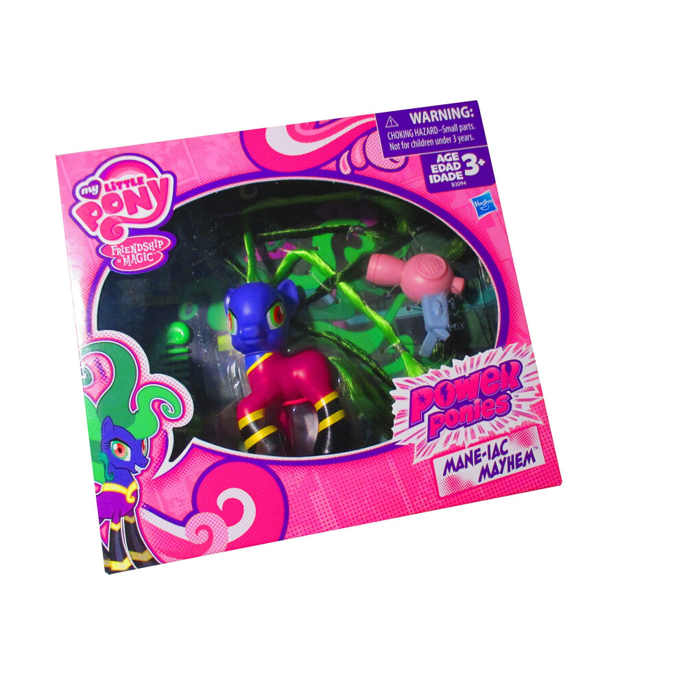 Hasbro Toy B3094 - My Little Pony Friendship - Magic Power Ponies - Mane-iac Mayhem Figure - Doll