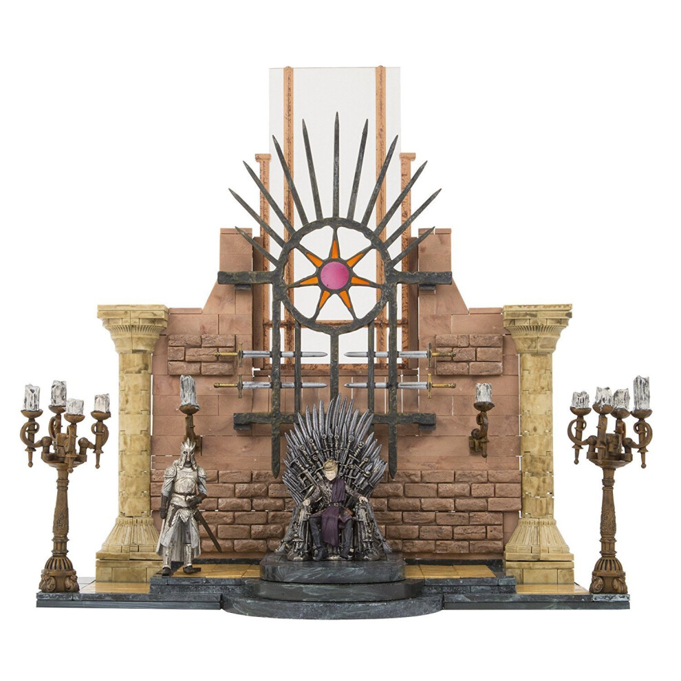 Game of Thrones Toy Playset - Game of Thrones Iron Throne Room Collector Construction Set