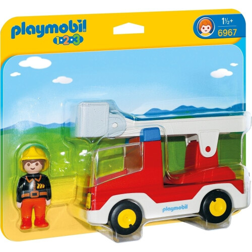 PLAYMOBIL Camion dei pompieri con scala Playmobil
