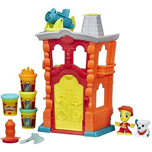 Play-Doh Hasbro Play-Doh Town Firehouse Playset 2