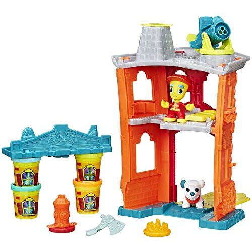 Play-Doh Hasbro Play-Doh Town Firehouse Playset 1