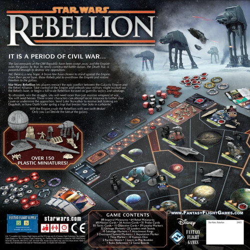 Fantasy Flight Games SW03 Star Wars Rebellion Board Game - Multicolour 1