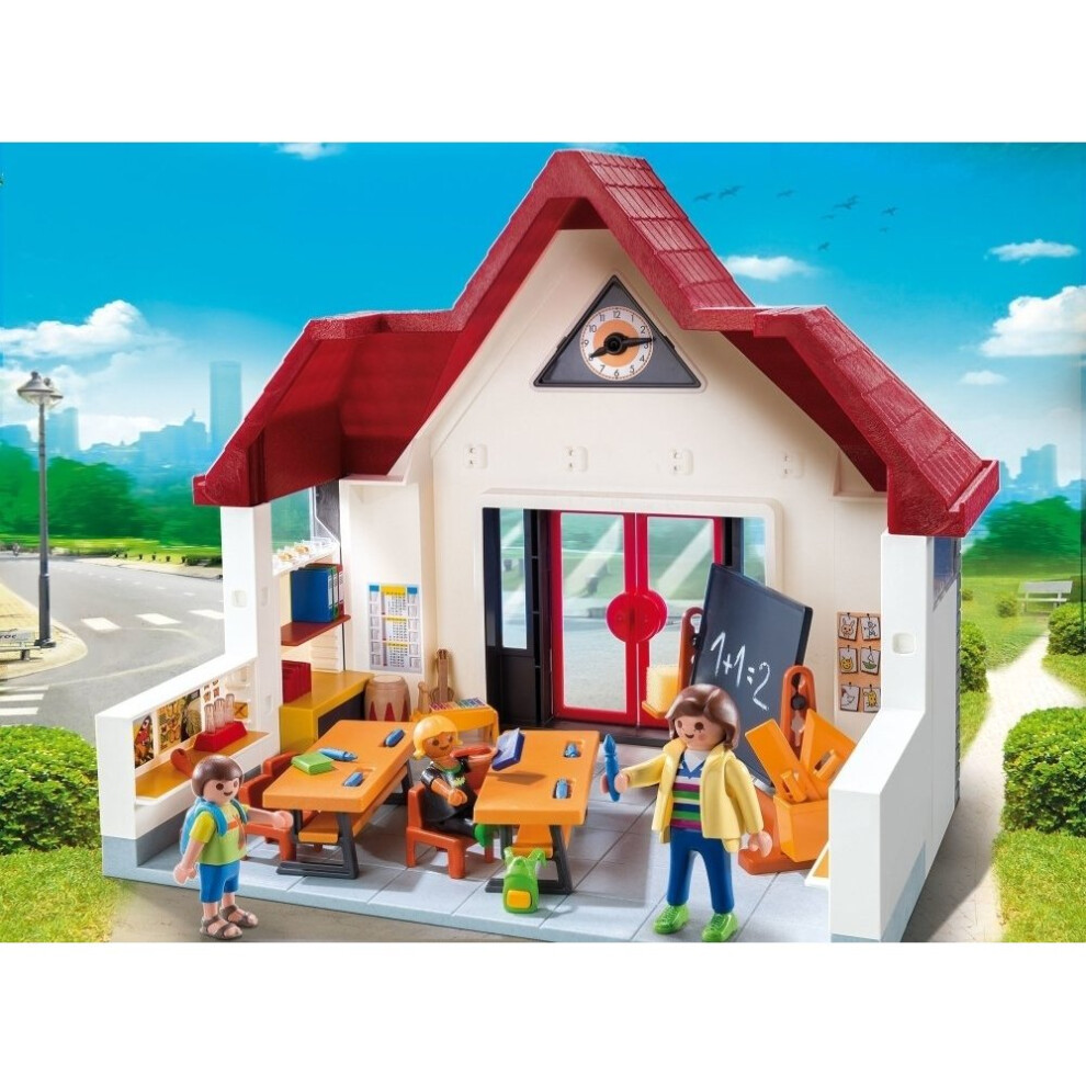 Playmobil 6865 City Life School House with Moveable Clock Hands on OnBuy