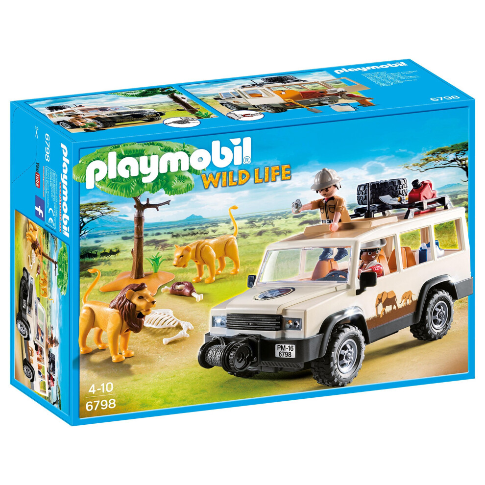 Playmobil 6798 Wildlife Safari Truck with Lions