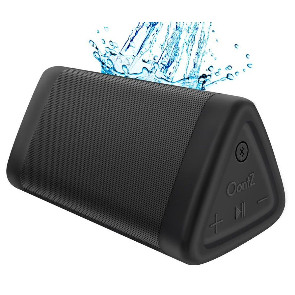 Cambridge SoundWorks OontZ, Angle 3, Portable Wireless Bluetooth Speaker (12.7cm x 7.1cm) For Home, Travel, Beach, Shower - (Black)