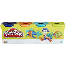 Play Doh Classic Tubs, Assorted Colour, Pack of 4