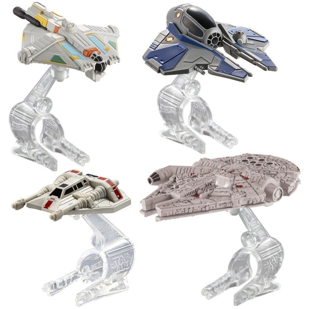 Hot Wheels Star Wars Die-cast vehicle 4 Pack - Hero Starship