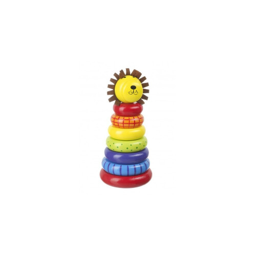 Orange Tree Toys Lion - Stacking Rings