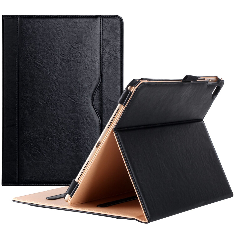 iPad Pro 9.7 Case - ProCase Leather Stand Folio Folding Smart Cover for Apple iPad Pro 9.7 Inch 2016 (A1673 A1674 A1675), Auto Sleep Wake, with...