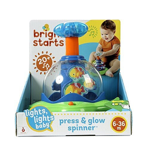Bright Starts Press & Glow Spinner