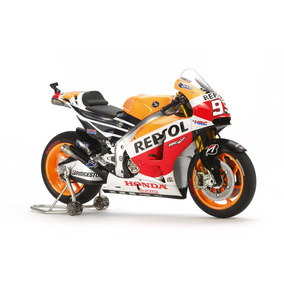 14130 Repsol Honda RC213V 14 Motorbike Model Kit 1:12 Scale