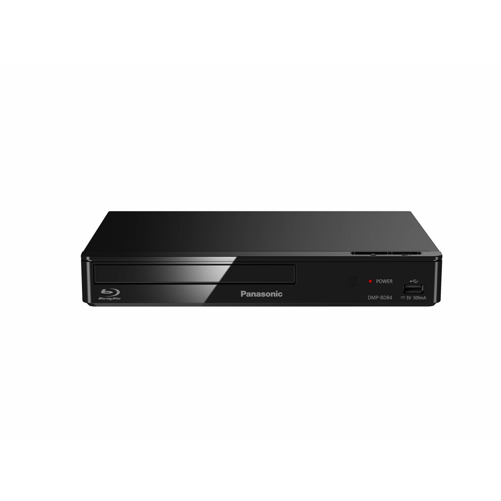 Panasonic DMP-BD84EB-K Smart Blu-Ray Disc Player With Smart Networking Functions