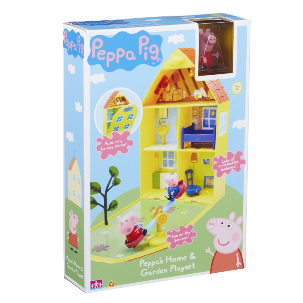 Peppa pig garden house 2025 construction set