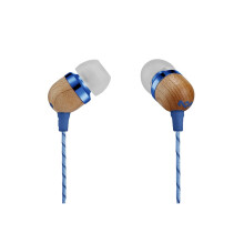 House of Marley Smile Jamaica In-Ear Headphones, 1 Button Microphone Control Earphones, Noise Isolating 9.2mm Driver, Earbuds Included in 2 Sizes...