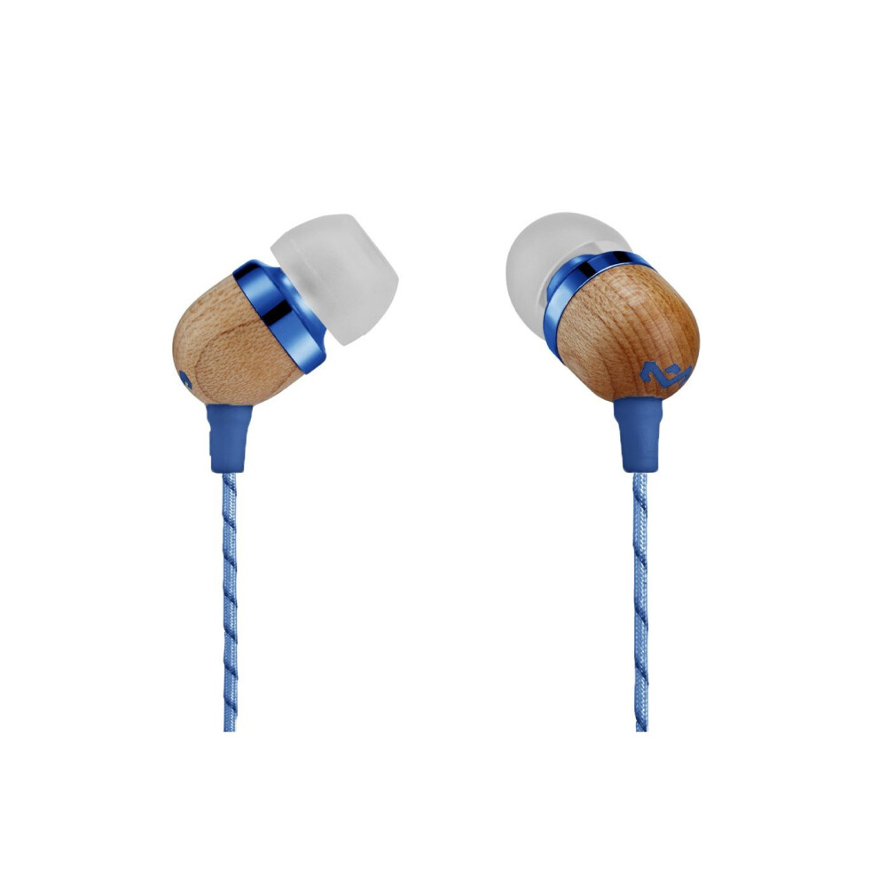 House Of Marley Smile Jamaica In-Ear Headphones, 1 Button Microphone Control Earphones, Noise Isolating 9.2Mm Driver, Earbuds Included In 2 Sizes... 846885008386