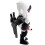 Jada JADA Metals 4 inch Marvel Black/White Deadpool Figure 3