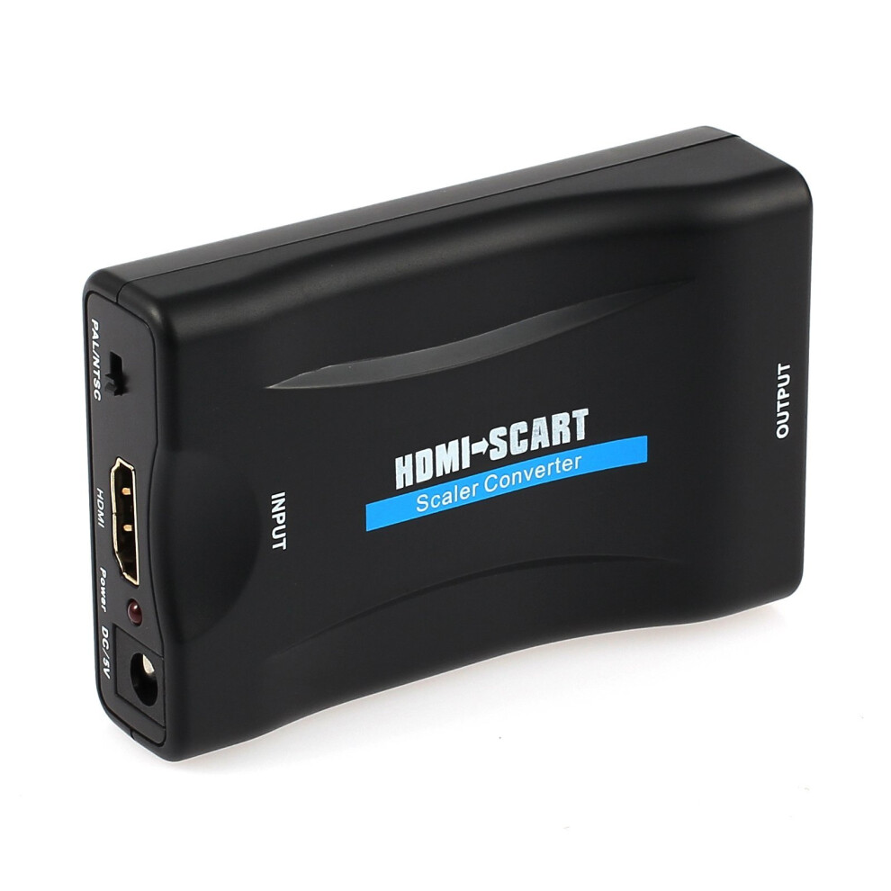 Proster Hdmi To Scart Converter Adaptor 1080P Hdmi To Scart Adapter Hdmi Input Scart Output Adaptor For Sky Blu-Ray Player Hdtv Xbox Dvd