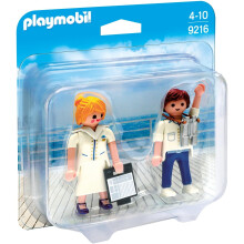 PLAYMOBIL Barco de Crucero Oficiales Set de Construcción