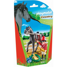 PLAYMOBIL Jockey Byggfigur