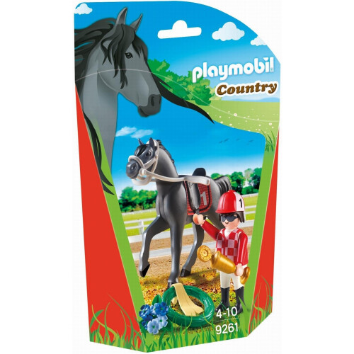 PLAYMOBIL PLAYMOBIL Jockey Byggfigur