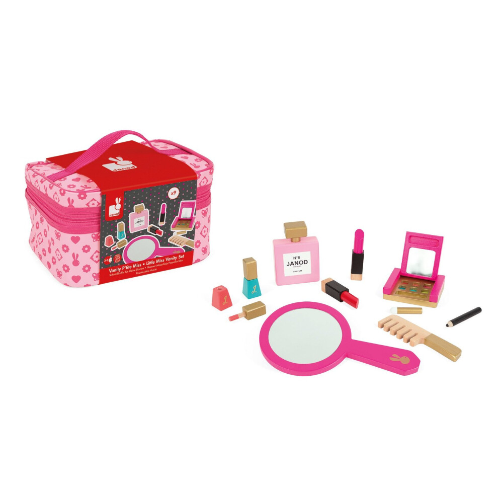 Janod Jura Toys J06514 Little Miss Vanity Set - Plush Soft Toy