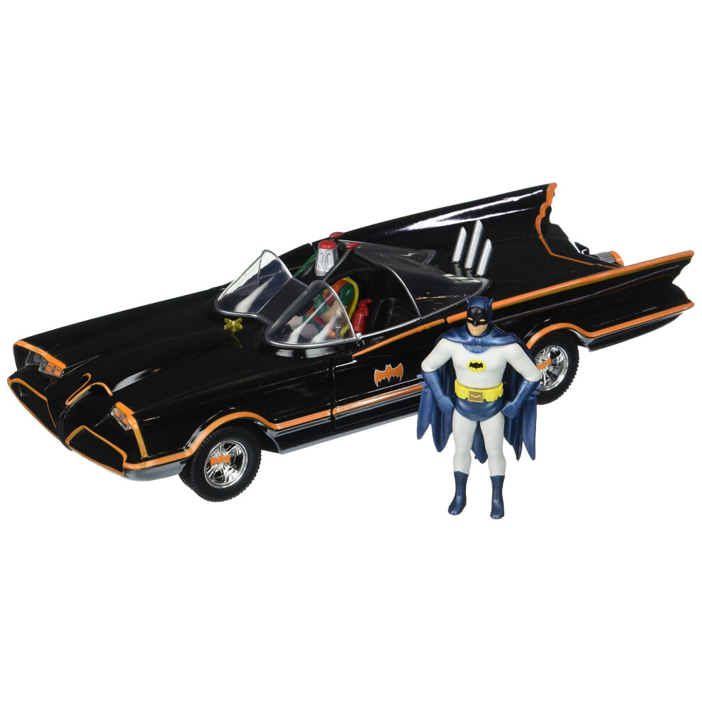 Jada 1:24 1966 Batmobile W/Batman And Robin - Ja98259
