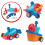 Learning Resources Learning Resources 1-2-3 Δημιουργώ! Αυτοκίνητο, Σκάφος, Αεροπλάνο, 15 Τεμάχια 2