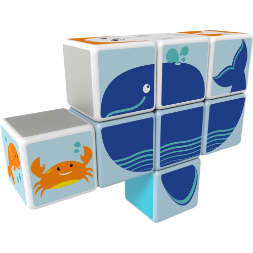 Geomag Geomag 134 "Magicube Polar Animals Building Set 2