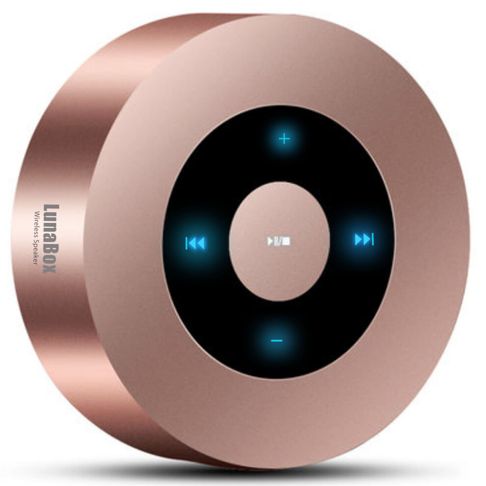 Lunabox Soundbot Bluetooth Speaker With 8-10 Hour Playtime, 33-Foot Bluetooth Range & Built-In Mic, Dual-Driver Portable Wireless Speaker With Low...