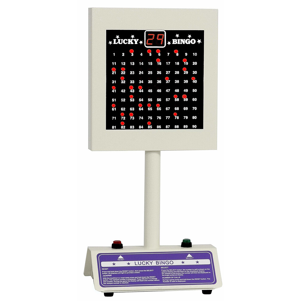 Lucky Bingo Electronic Bingo Machine 1-75 & 1-90 by Bingo House