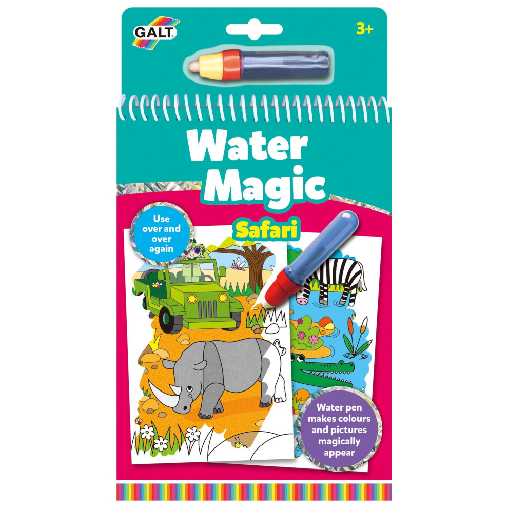 Water Magic Safari, Colouring Book for Children