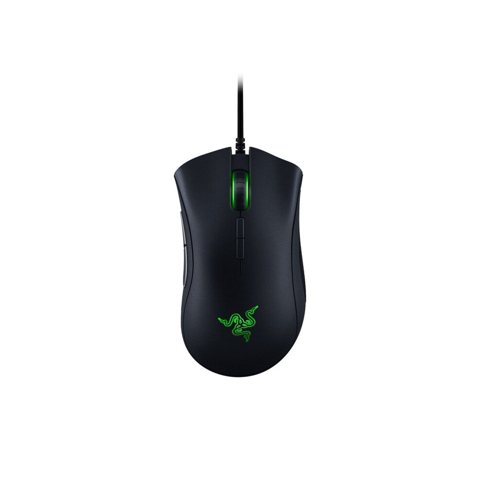 Razer DeathAdder Elite Ergonomic Esports Gaming Mouse (Precise 16000 DPI Sensor, Mechanical Mouse Switches, Ergonomic Design and Chroma RGB)